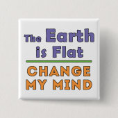 平地 缶バッジ (正面)