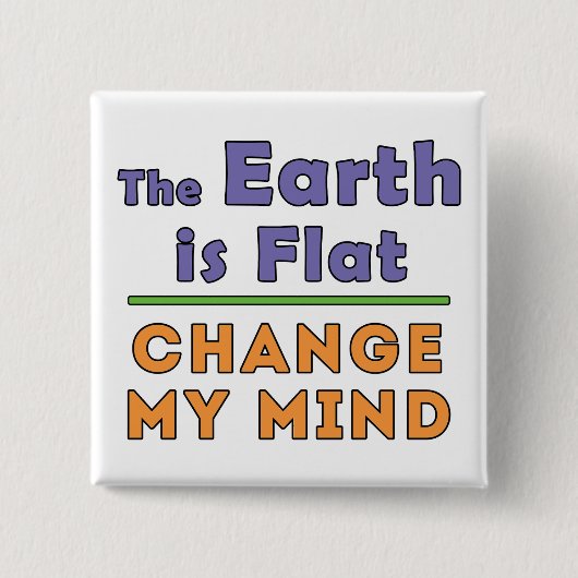 平地 缶バッジ (正面)