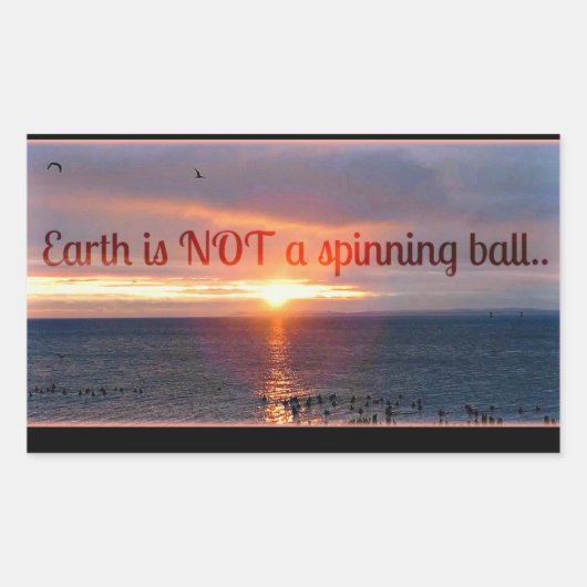 平地 長方形シール (正面)