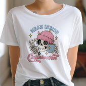 平均おもしろい内側とカフェイン入りコーヒー愛好家 Tシャツ