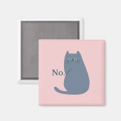 平均おもしろい猫 マグネット (正面/裏面)