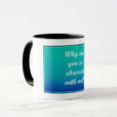 平均の女の子の引用文のマグ マグカップ (正面左)