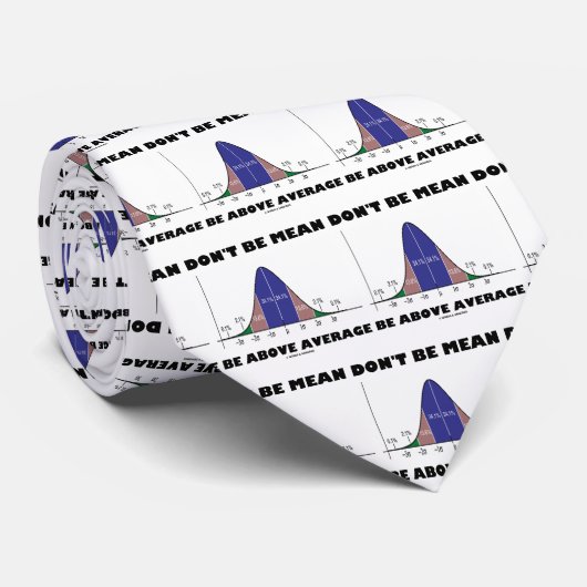 平均を上回る(統計上のユーモア)を意味しない ネクタイ (ロール)