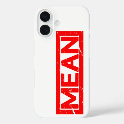平均スタンプ Case-Mate iPhoneケース (裏面)
