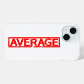 平均スタンプ Case-Mate iPhoneケース (裏面 (横))