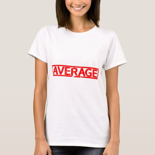 平均スタンプ Tシャツ (正面)