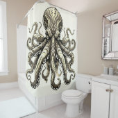 平均タコ シャワーカーテン (インサイチュ)