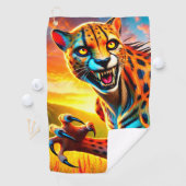 平均チーター ゴルフタオル (インサイチュ)