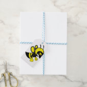 平均ミツバチおもしろい ギフトタグ (より糸付き)