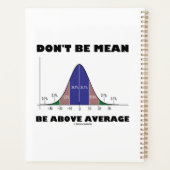 平均以上の平均状態を保つアドバイスユーモア プランナー手帳 (裏面)