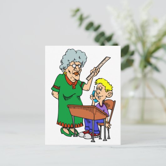 平均先生 ポストカード (スタンド正面)