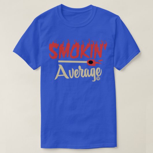 平均喫煙率 Tシャツ (デザイン正面)