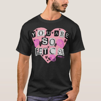 平均女の子だからバレンタインデーをフェッチするハート Tシャツ