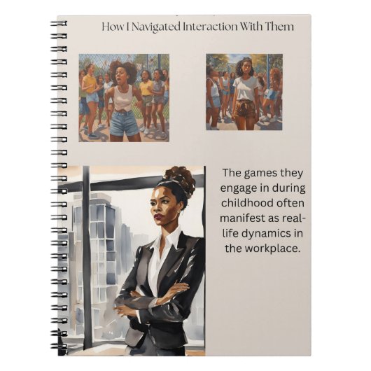 "平均女性：私の個人的な旅日記 ノートブック (正面)