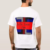 平均市民のTシャツの上 Tシャツ (裏面)