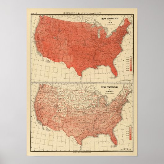平均温度 ポスター (正面)