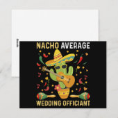 平均的ではないナチョの結婚式司式者 メキシコパーティー シーズンカード (正面/裏面)