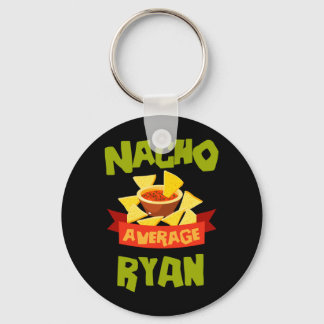 平均的ではないRyan 楽しい 誕生日 パーソナライズ キーホルダー