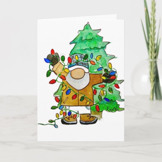 平均的なもつれた小人 カード (正面)