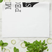 平均的な人吸々 キッチンタオル (折り畳み)