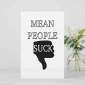 平均的な人吸々 便箋 (スタンド正面)