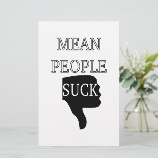 平均的な人吸々 便箋 (スタンド正面)