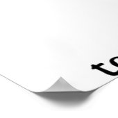 平均的な人間の骨の体 ポスター (角)