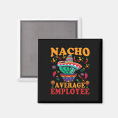 平均社員おもしろいNacho平均社員Mexi マグネット (正面/裏面)