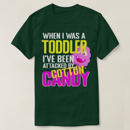 平均綿キャンディフロスベビー Tシャツ (デザイン正面)