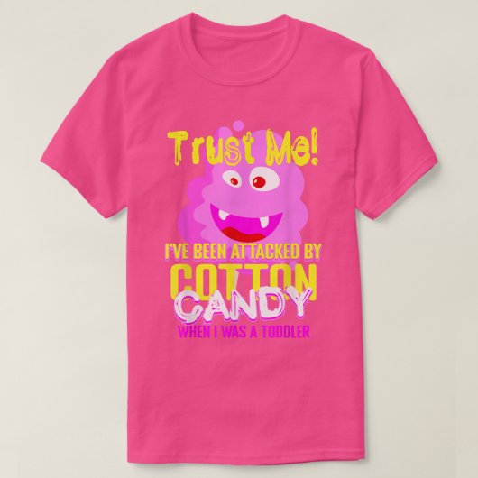 平均綿キャンディフロス幼児 Tシャツ (デザイン正面)