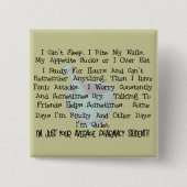 平均薬学学生のギフト 缶バッジ (正面)