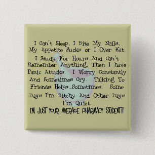 平均薬学学生のギフト 缶バッジ