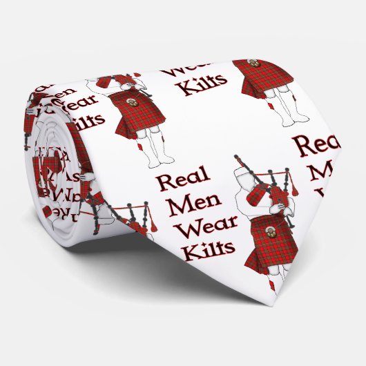 平均衣服キルトスコティッシュバ実在ギパおもしろいー ネクタイ (ロール)