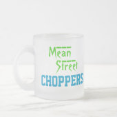 平均通りチョッパMUG（すりガラス） フロストグラスマグカップ (左)