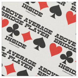 平均4枚のカードスーツの中のブリッジプレーヤーを上回る ファブリック