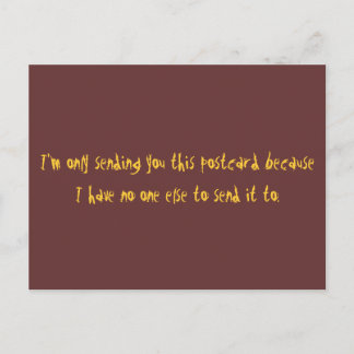 平均 ポストカード