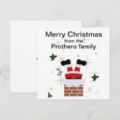 平坦なホリデーカード シーズンカード (正面/裏面)