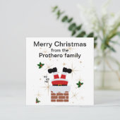 平坦なホリデーカード シーズンカード (スタンド正面)