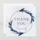 平型手紙誠意 サンキューカード (正面/裏面)