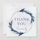 平型手紙誠意 サンキューカード (正面)