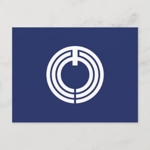 平塚市旗神奈川県日本国旗シンブ ポストカード