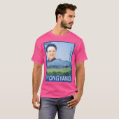 平壌を訪問 Tシャツ (正面フル)