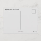 平壌ウエスタンビュー北朝鮮 ポストカード (裏面)