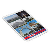 平壌 – 北朝鮮 – 磁石 (右側)