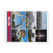 平壌 – 北朝鮮 – 磁石 (横)