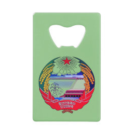 平壌、北朝鮮(DPRK)仙人王国 クレジットカード栓抜き