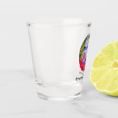 平壌、北朝鮮(DPRK)仙人王国 ショットグラス (左)