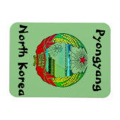 平壌、北朝鮮(DPRK)仙人王国 マグネット (横)