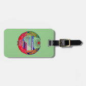 平壌、北朝鮮(DPRK)仙人王国 ラゲッジタグ (正面横)