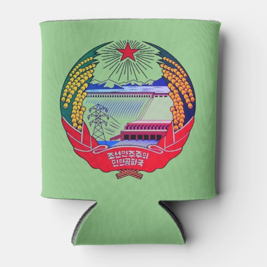 平壌、北朝鮮(DPRK)仙人王国 缶クーラー (正面)